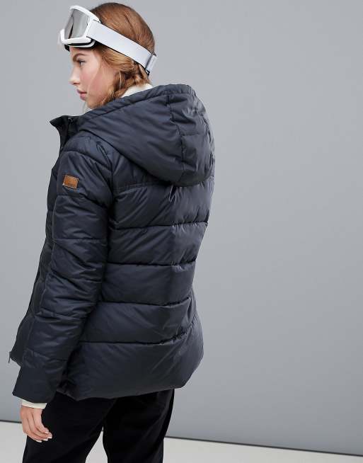 Roxy Harbor Days ski jacket in black