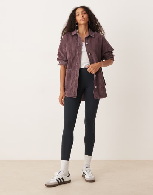 Roxy - Heart Into It - Legging de sport longueur cheville - Anthracite