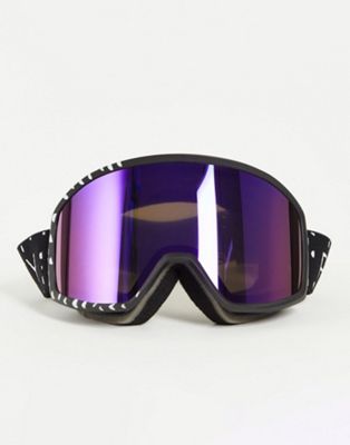 Roxy Izzy snow goggles in black