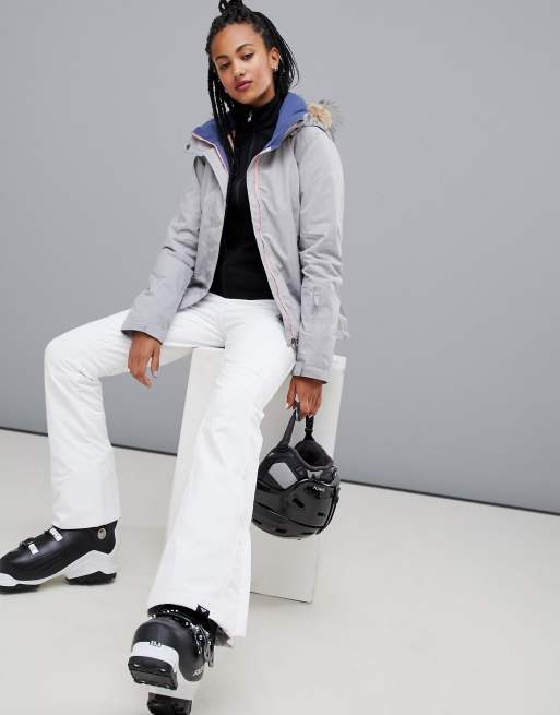 Protest Lole softshell ski trousers in white