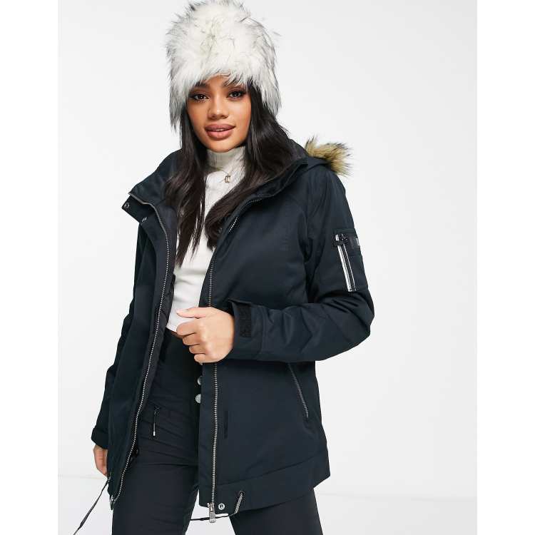 in | Meade ski ASOS Roxy jacket back