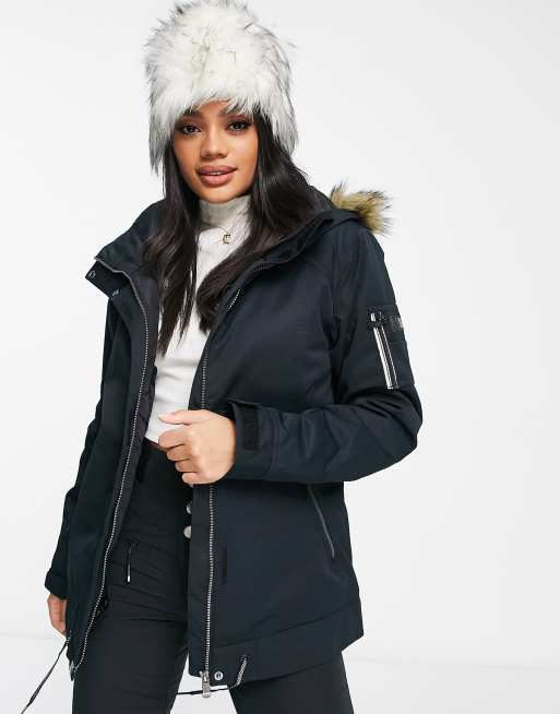 | ASOS in ski Roxy Meade jacket back