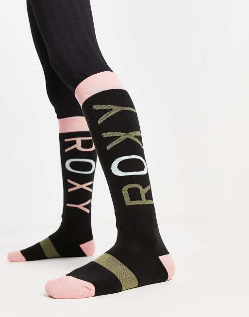 Roxy - Misty - Chaussettes de ski - Noir 
