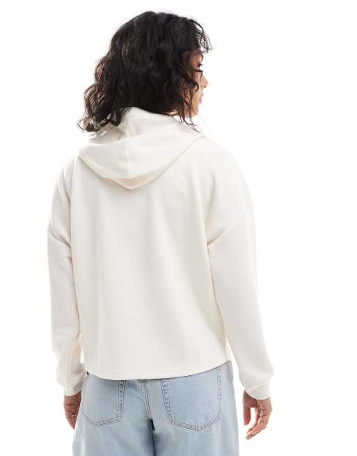 Roxy - Rise & Vibe Sweet - Sweat à capuche zippé - Crème de beurre, 4 de 4