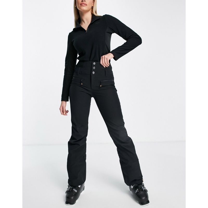 id5fU Activewear Roxy - Rising High - Pantaloni da sci neri 