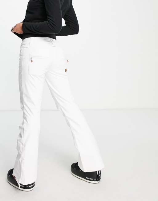 Roxy Rising High ski pants in white