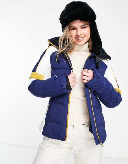 Roxy Snow Blizzard ski jacket in navy