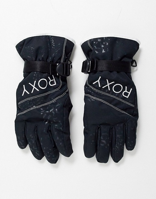 Roxy Snow Jetty gloves in black