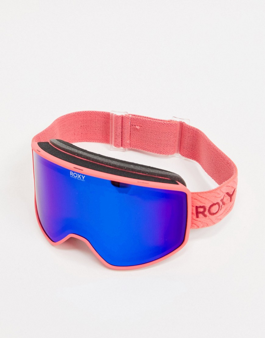 Roxy Storm Ski Goggles In Blue/pink