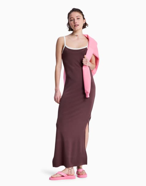 Roxy Sugar sands maxi in french roast - view 1
