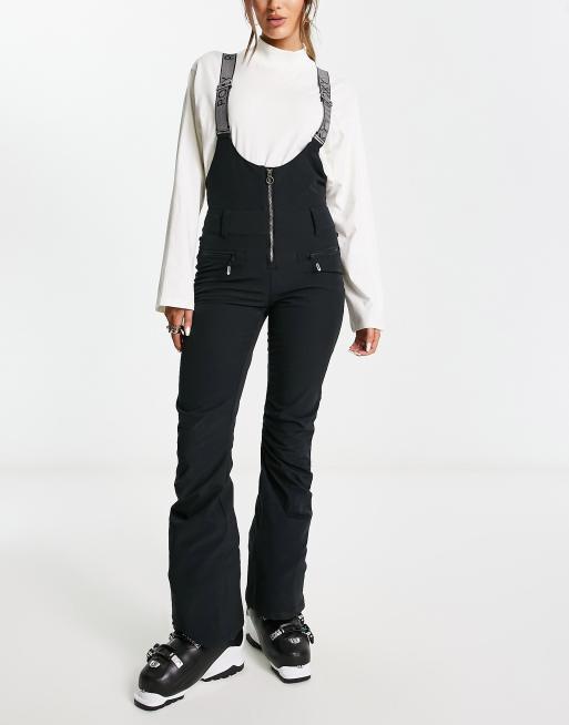 Roxy Summit bib ski trousers in black 