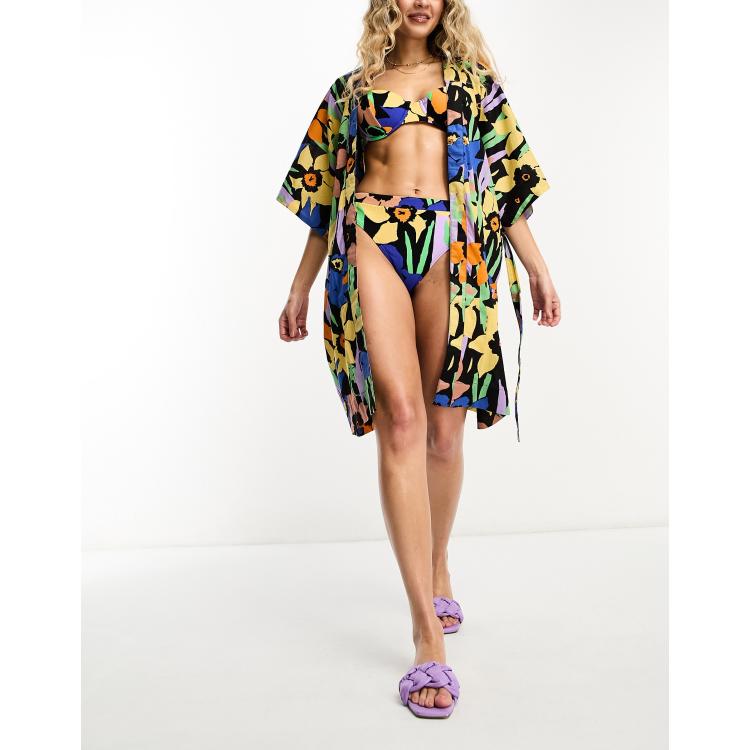 Sunny Moments - Kimono Cover Up for Women