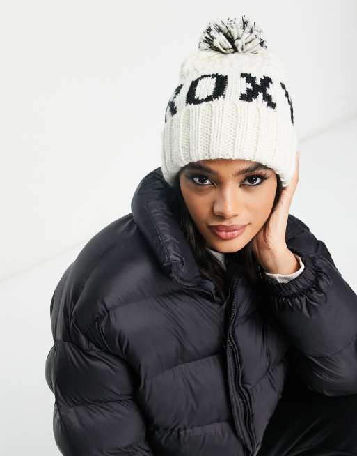 Roxy Tonic beanie in white 
