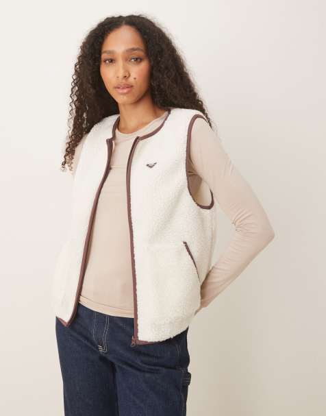 Roxy Waves of warmth easy sport vest in whisper white