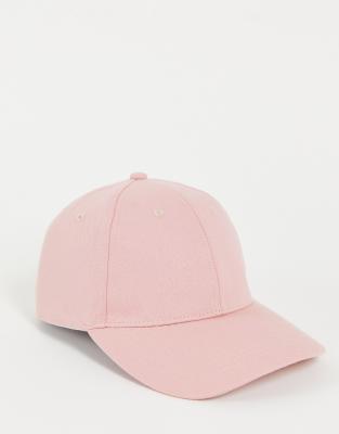Аксессуары Розовая бейсболка ASOS DESIGN-Голубой