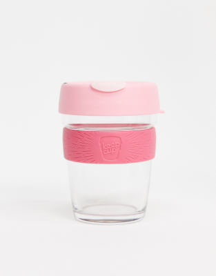 фото Розовая многоразовая кружка объемом 12 унций keepcup saskatoon-бесцветный keep cup