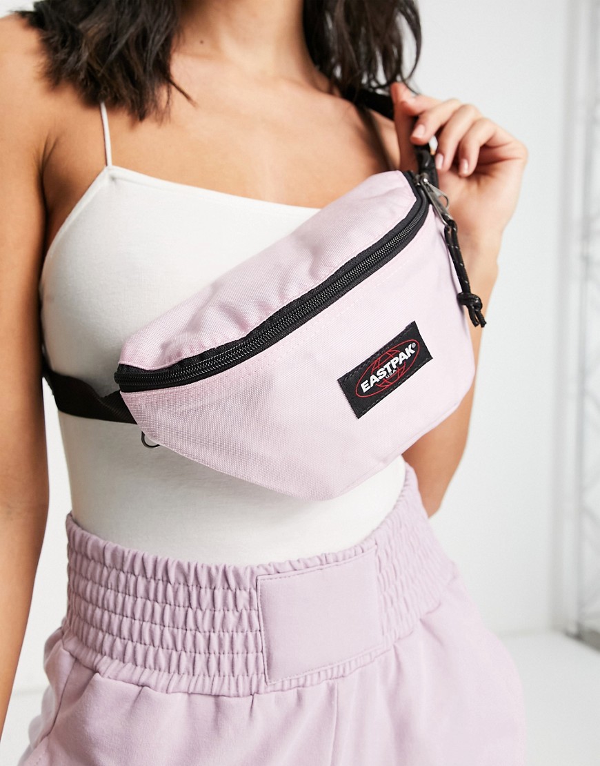 фото Розовая сумка-кошелек на пояс eastpak-розовый цвет