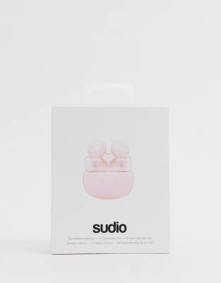 Розовые беспроводные наушники Sudio Tolv R truly-Бесцветный