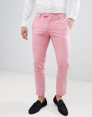 фото Розовые брюки скинни noose & monkey-розовый