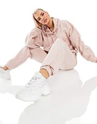 фото Розовые джоггеры в стиле oversized asyou-розовый