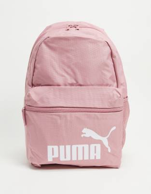 фото Розовый рюкзак puma phase-розовый цвет