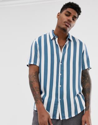 camisas hombre bershka