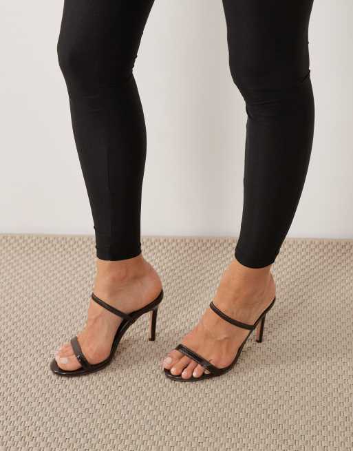 Ruched & Ready Made You Look sculpting high shine leggings co-ord in black, 4 of 5