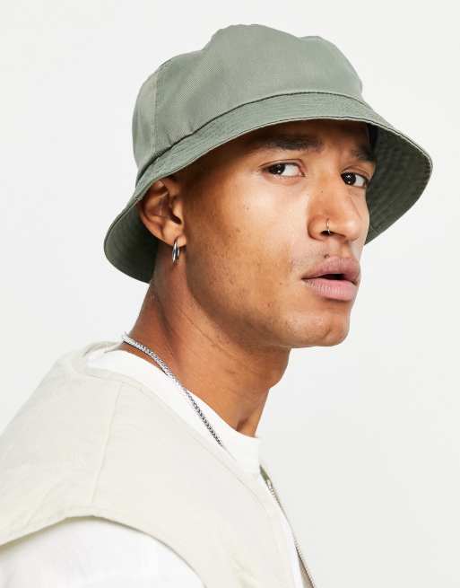 Rudie - Bucket hat in olijfgroen, deel van co-ord set