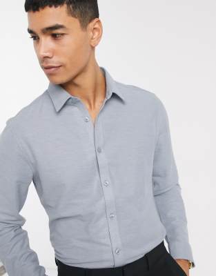 jersey button down shirt