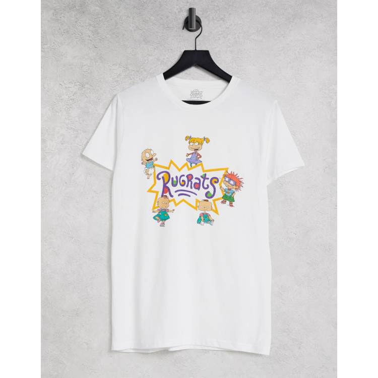 Rugrats Logo t shirt in white