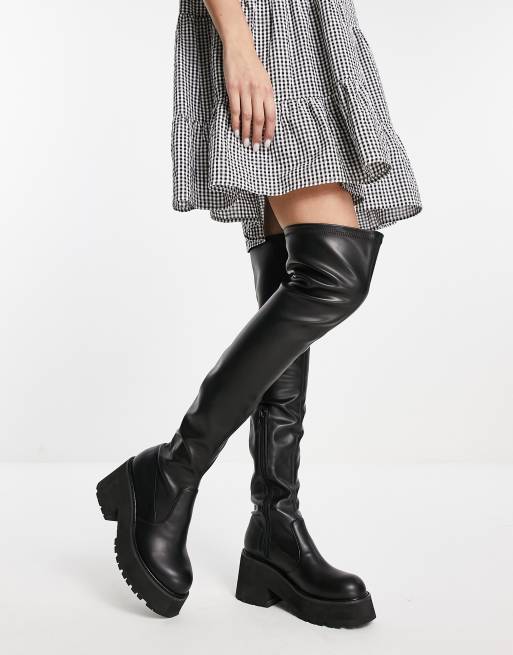 Tiff over the knee cheap boot