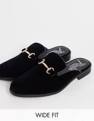 backless loafers wide fit