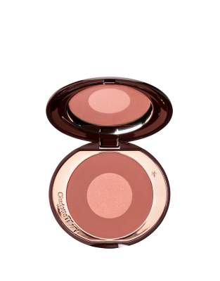 фото Румяна charlotte tilbury cheek to chic blusher - pillow talk deep-розовый цвет