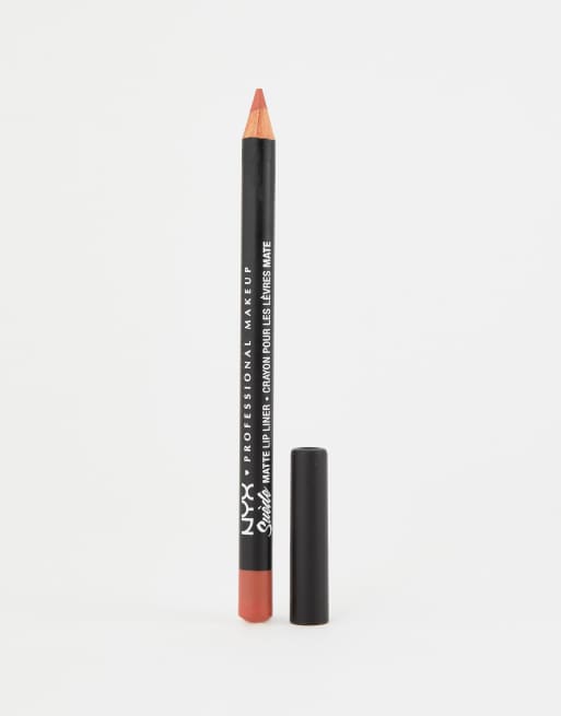 Ruskindsmatte læbelinere fra NYX Professional Makeup - Peach Dont Kill Me