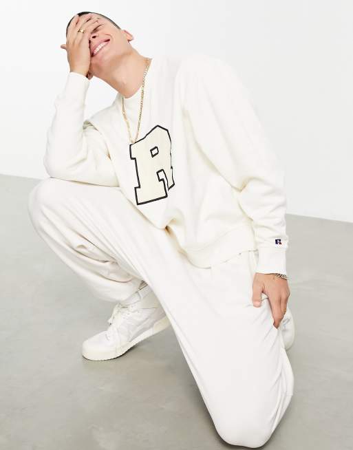 Russel Athletic Jabari sweatshirt in cream