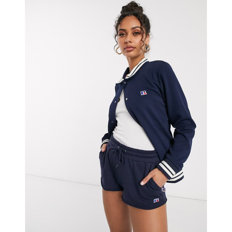 Russell athletic donovan deals navy jacket