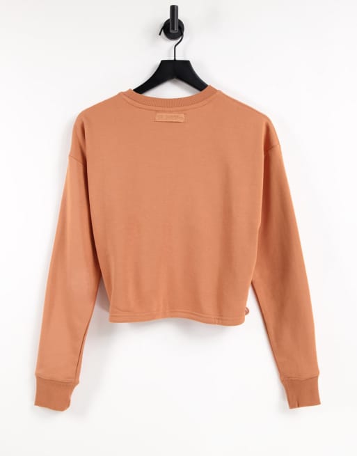 Cropped hotsell athletic sweatshirt