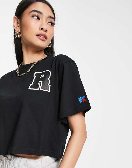 Russell athletic crop top clearance