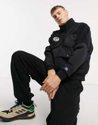 athletic half zip pullover