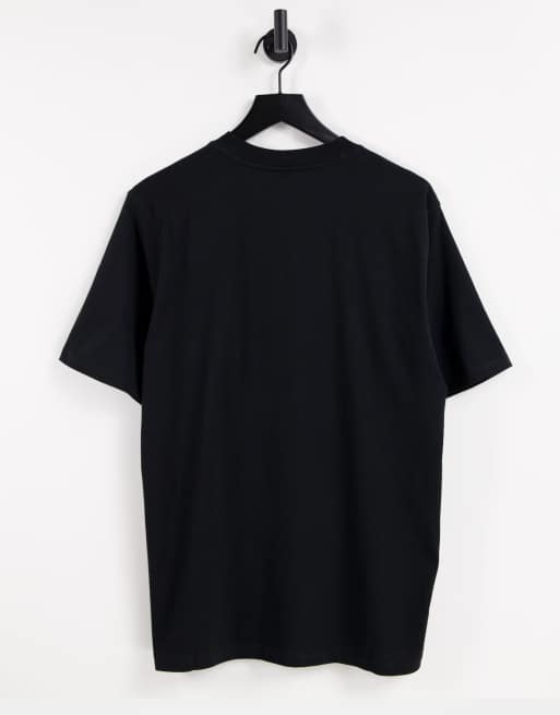 Russell Athletic – Jerry – Svart t-shirt med stor logga, 4 av 4