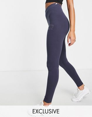 Russell Athletic leggings in ombre blue