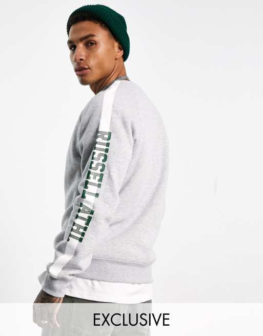 Russell men's crew neck sweatshirts online