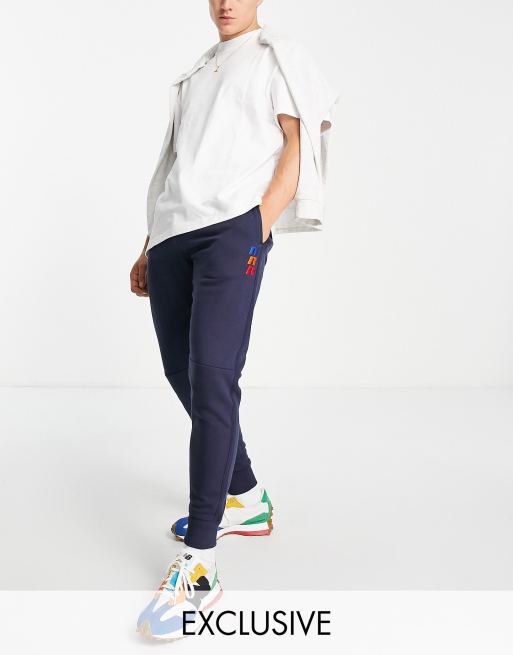 Russell Athletic - RRR - Jogger resserré aux chevilles - Bleu marine