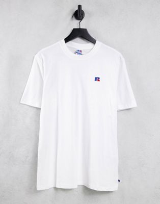Russell Athletic t-shirt in white - ASOS Price Checker