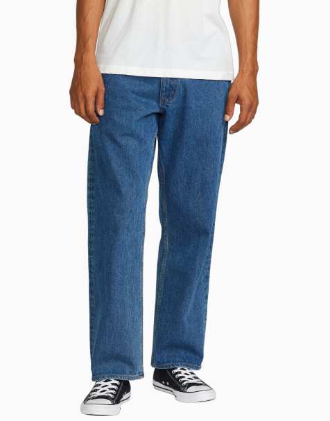 RVCA Americana dayshift jeans in blue collar - view 1