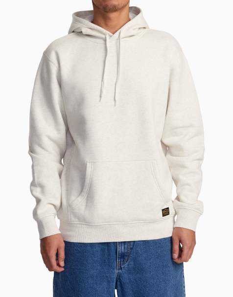 RVCA Americana hoodie in oatmeal heather - view 1