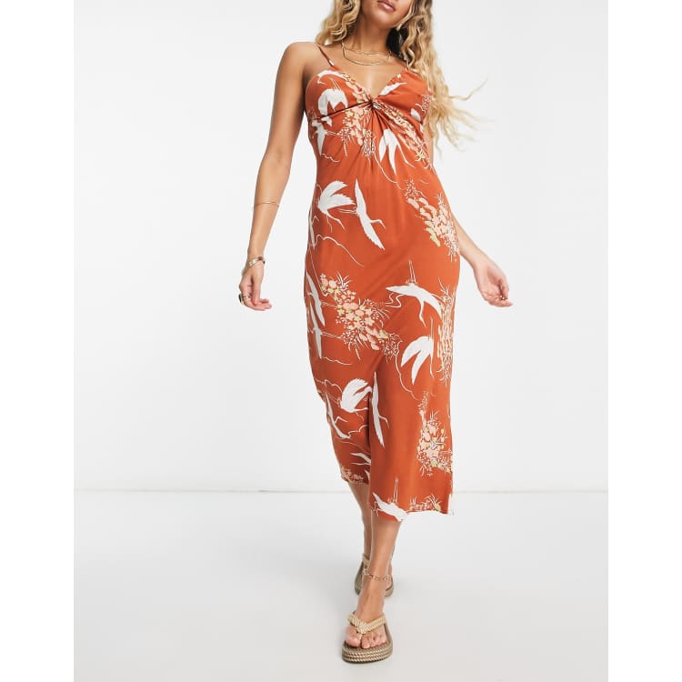 Vestito marrone estivo hotsell