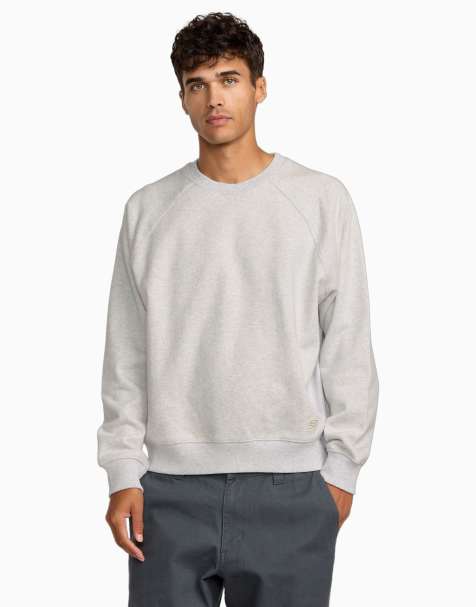 RVCA Dayshift 2 sweatshirt in ash heather - view 1