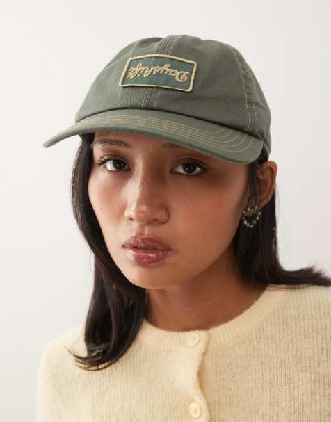 RVCA Dayshift dad hat in fir green - view 1