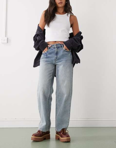 RVCA – Jeans in hellem Vintage-Indigoblau - view 1